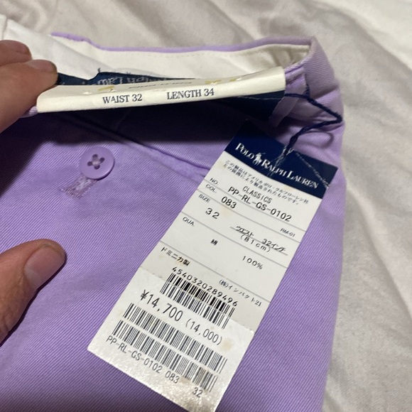 Polo Ralph Lauren Plum/Purple Pants 32x34 - Picture 4 of 5